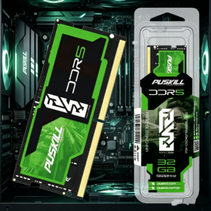 PUSKILL Laptop DDR5 SODIMM Memory 4800 5600MHz High Speed RAM for Notebook PC puskill ddr5 laptop sodimm ram, high performance notebook memory for laptop upgrades, boost multitasking & gaming speed (复制)