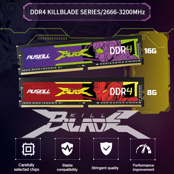 How Can a DDR4 Desktop Memory Module Improve System Stability and Multitasking? DDR4 desktop memory module