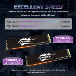 puskill black diamond m.2 nvme pcie 3.0 ssd 1tb internal solid state drive for desktop gaming pc