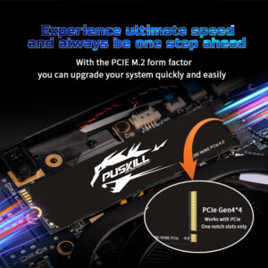 puskill black diamond m.2 nvme pcie 3.0 ssd 1tb internal solid state drive for desktop gaming pc
