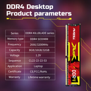 puskill factory oem ddr4 desktop ram 4gb 8gb 16gb 2400mhz 2666mhz 3200mhz pc sodimm memory module