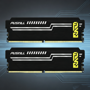 PUSKILL Premium Alloy Cooling DDR5 DIMM Memory Rigorously Tested Stick for Long-Load Gaming and Desktop Hardware Upgrade puskill ddr5 heatsink desktop pc gaming memory ram with aluminum cooling vest high speed & stable overclocking (复制)