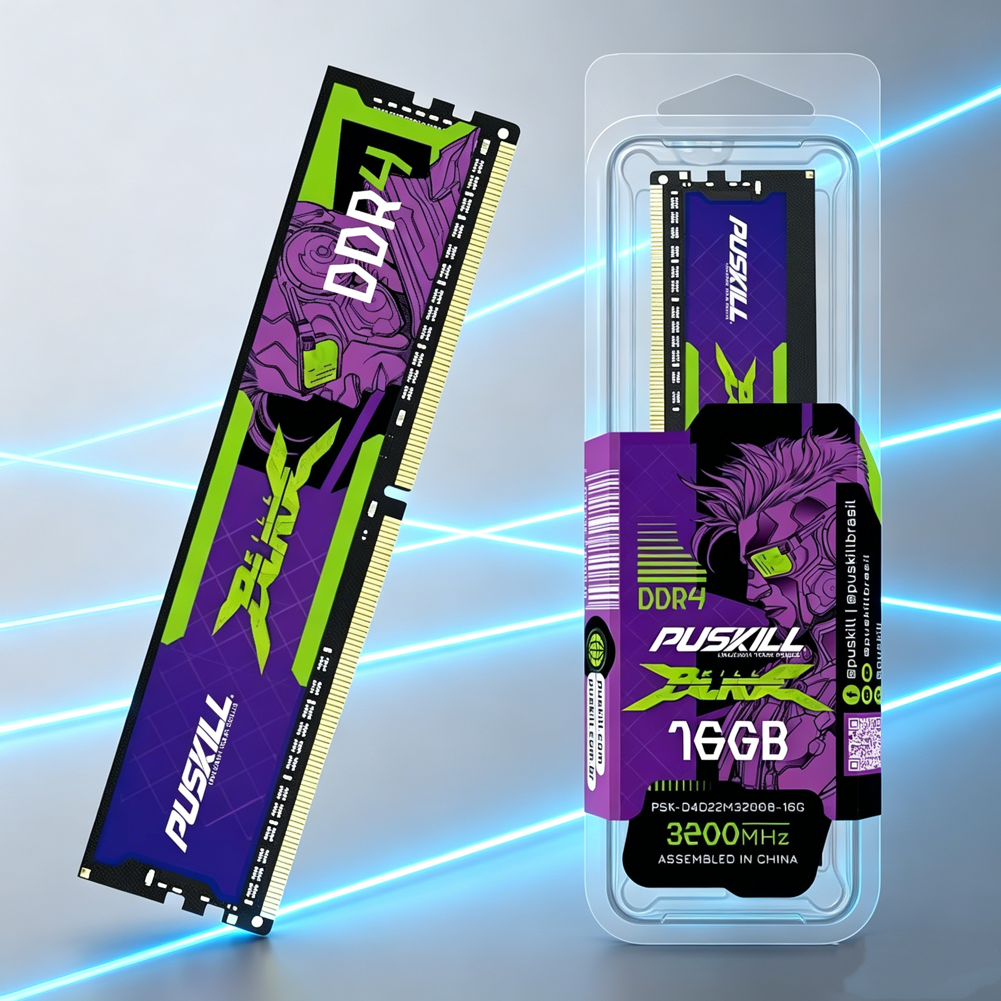 puskill anti overheat ddr4 desktop memory stick premium cooling shell design for long hour running office and streaming desktop equipment (复制) puskill anti overheat ddr4 desktop memory stick premium cooling shell design for long hour running office and streaming desktop equipment (复制)